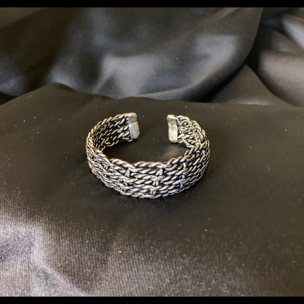 Ross Simmons Silver braided Cuff